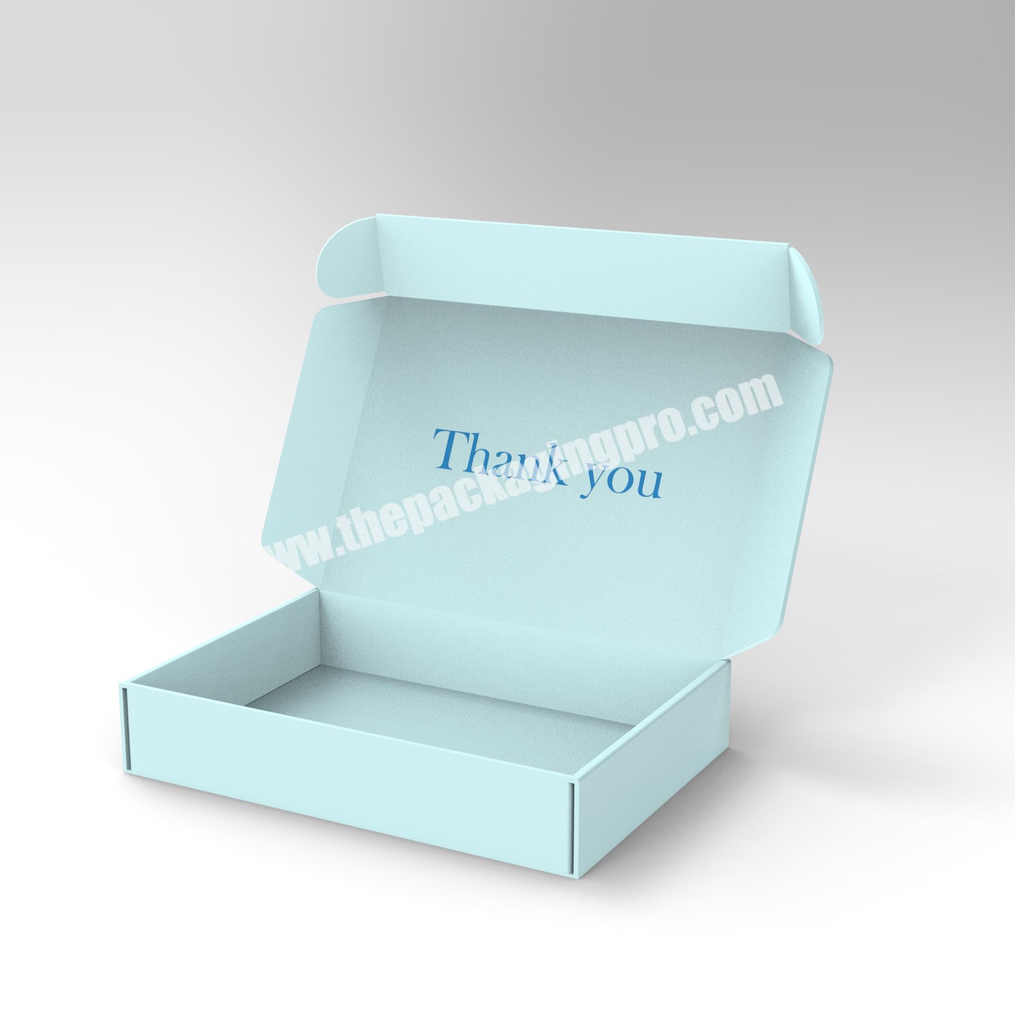 Eco friendly packaging  shipping boxes custom logo mailing packing box packaging corrugated box for parcels