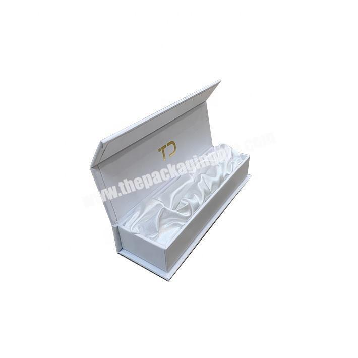 Custom Silk Foam Insert Gift Box Paper Magnetic gift Rigid Box Logo for Wedding Cosmetics Bottles Pen Gloss Packaging Box