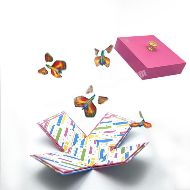 DIY : Flying Butterfly Gift Box, Surprise Birthday Gift Box
