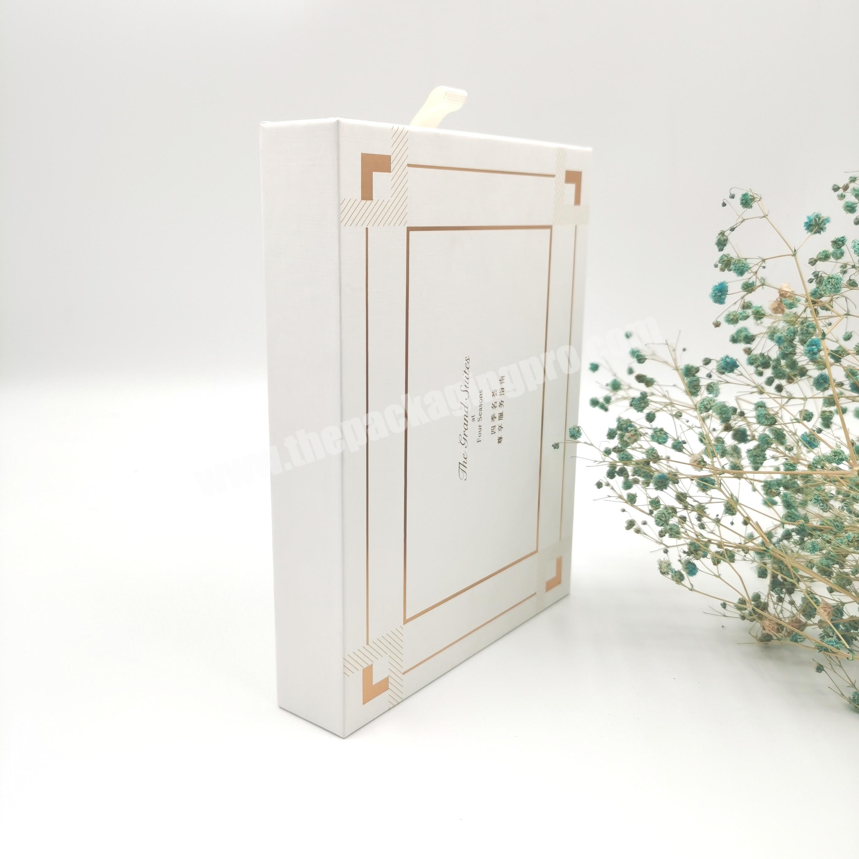 Factory Customized Pull Out Drawer Special Paper Premium Gift Box Cosmetics Jewelry Box