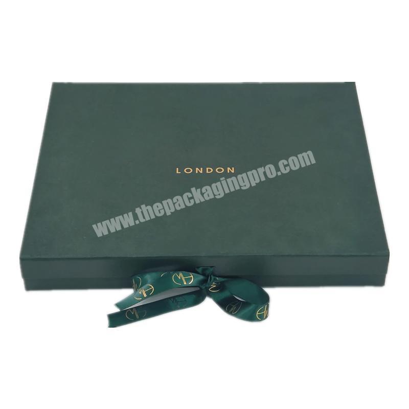 Factory Manufacture Various Handmade Foldable Boxes Wholesale Custom Packaging Ribbon Gift Box