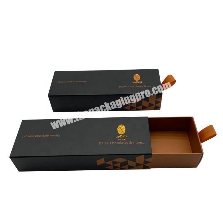 Factory OEM Custom Printing Food Chocolate Candy Packaging Drawer Box Custom Luxury Paper Boxes