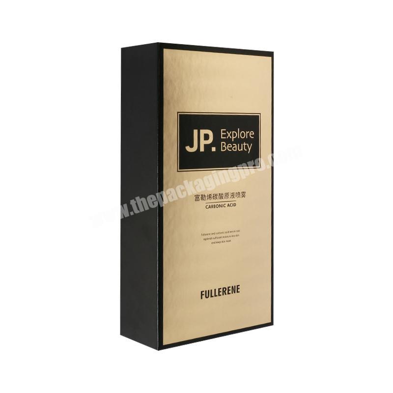 Custom  luxury gold card paper cardboard boxes product packaging gift box for cosmetic