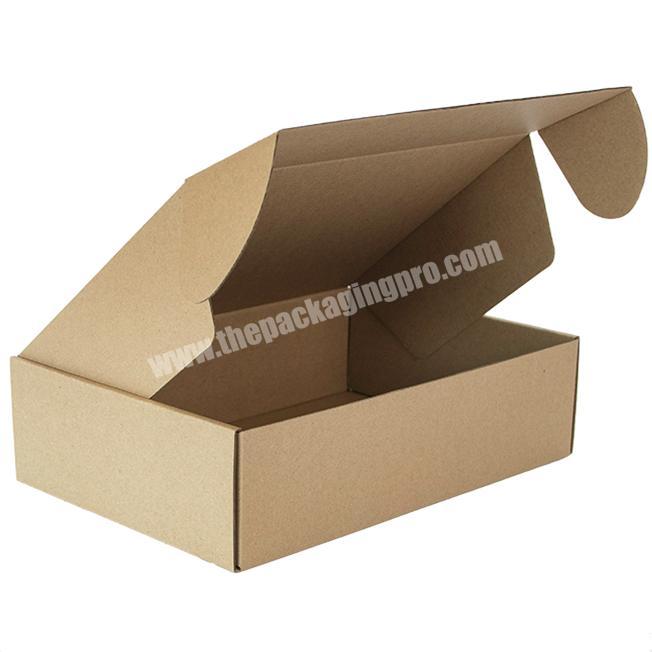 Factory Sale Various Take Out Container Food Boxes Corrugated Paper Brown Pizza Box
