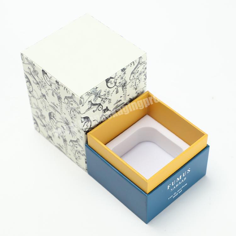 Factory Wholesale Custom Logo Printing Perfume Packaging Lid and Base Rigid Paper Gift Box factory