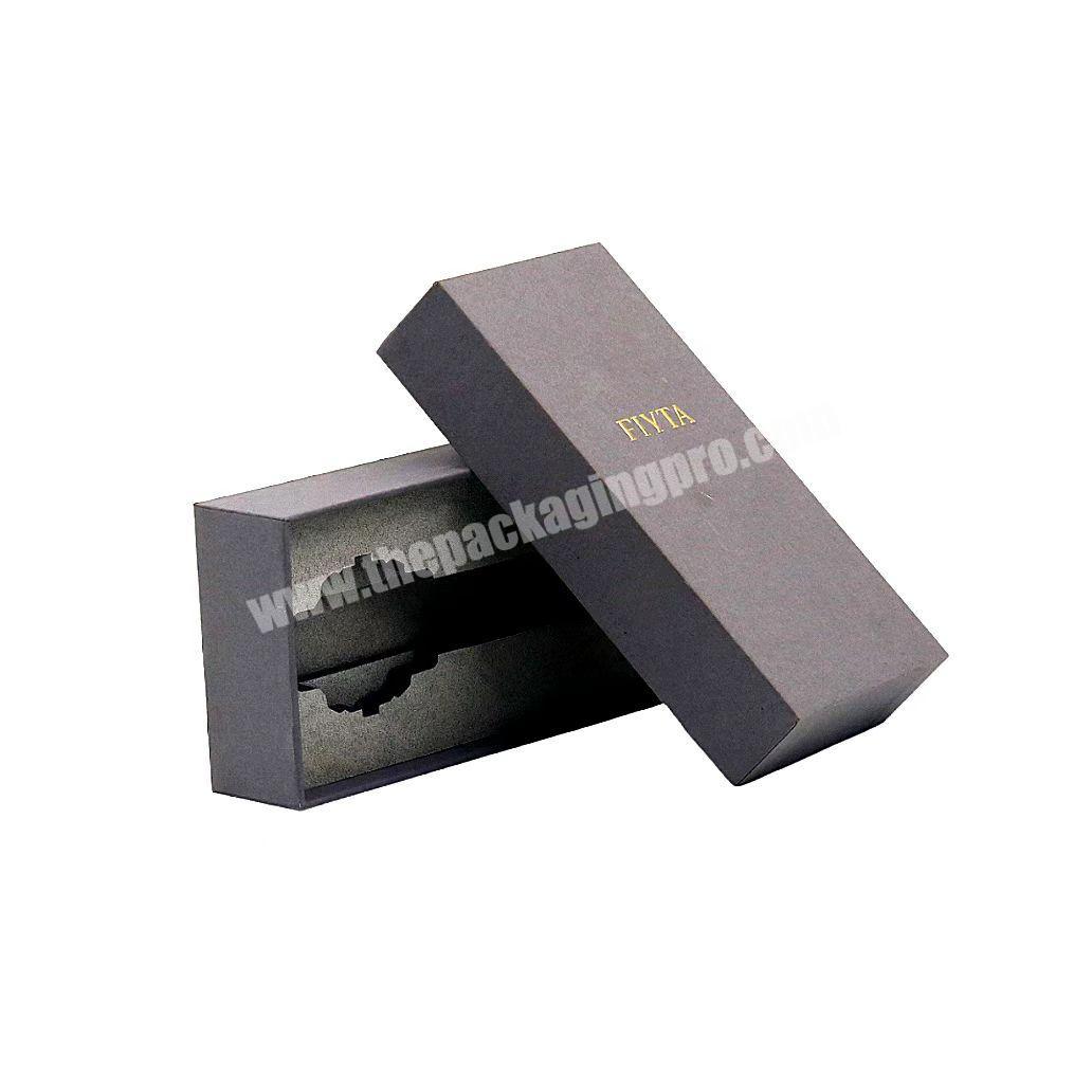 Factory custom logo high-end cardboard paper electronic product packaging box heaven and earth cover box