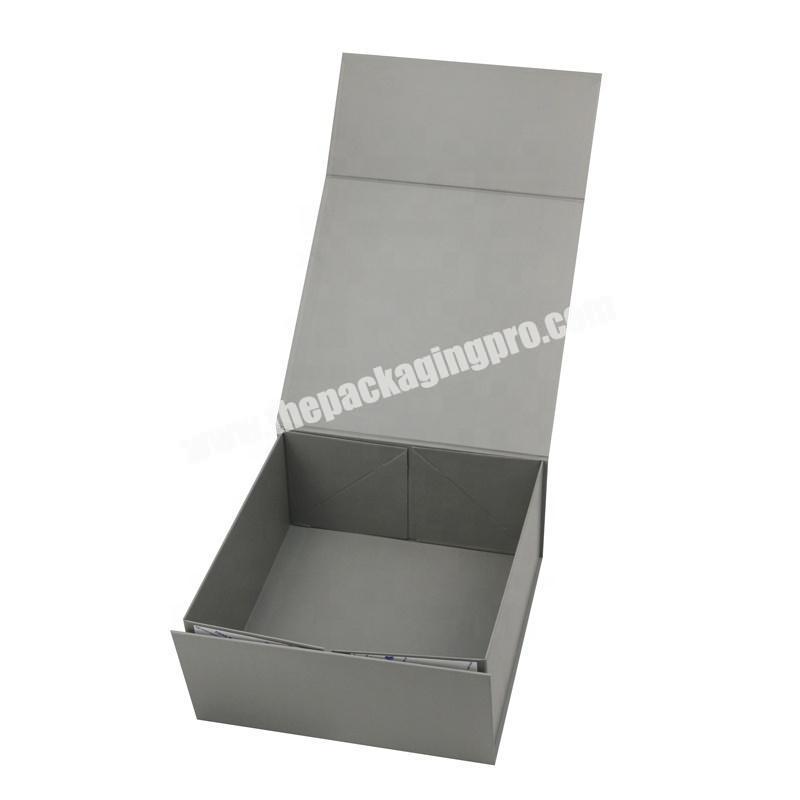 Fancy High Quality Cosmetic Folded Small Boxes Magnetic Foldable Packaging Boxes Magnetic Gift Box