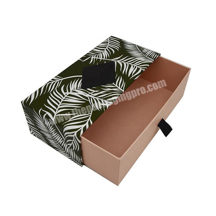 Fashion Unique Design Customized Logo Drawer Box for Keepsake High Quality Paper Boxes Business Gift Box
