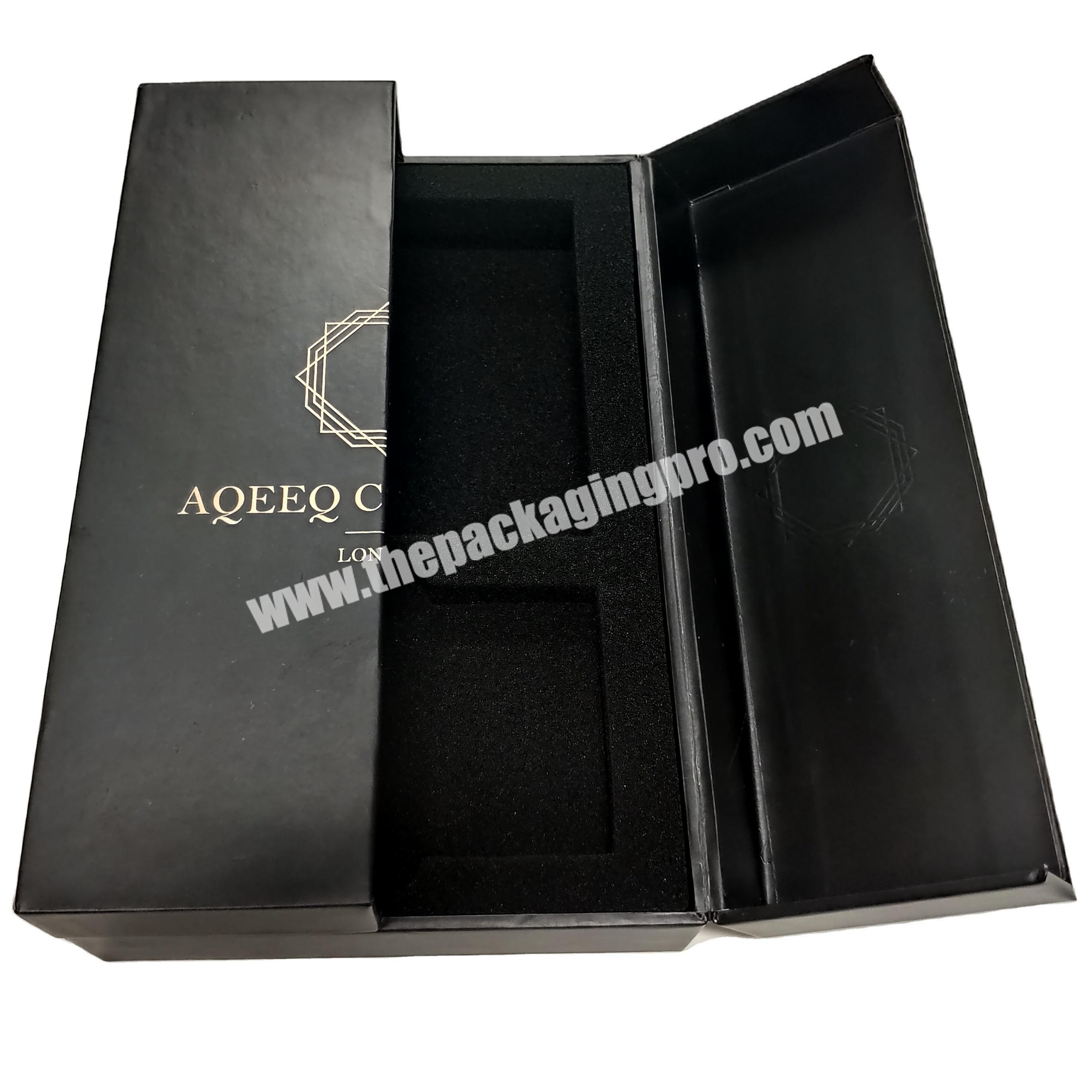 Flap Lid Packaging Cardboard Bespoke Folding Shipping Custom Magnetic Closure Gift Box Packaging