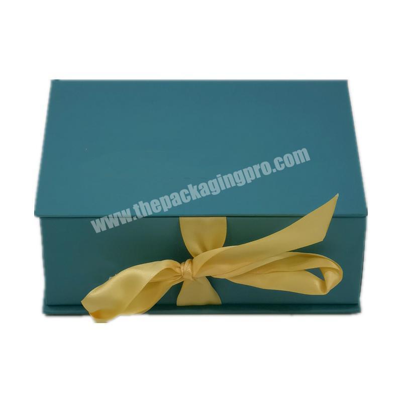 Foldable Glossy Lamination Uv Coating Vanishing Gold Foil Box Set Custom Boxes For Gift Sets