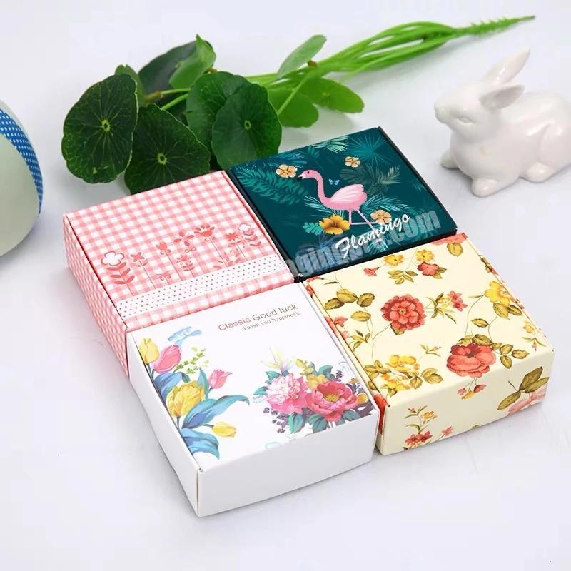 Free Design Corrugated Shipping Boxes Custom Logo Mailer Box Small False Eyelashes Mailing Box