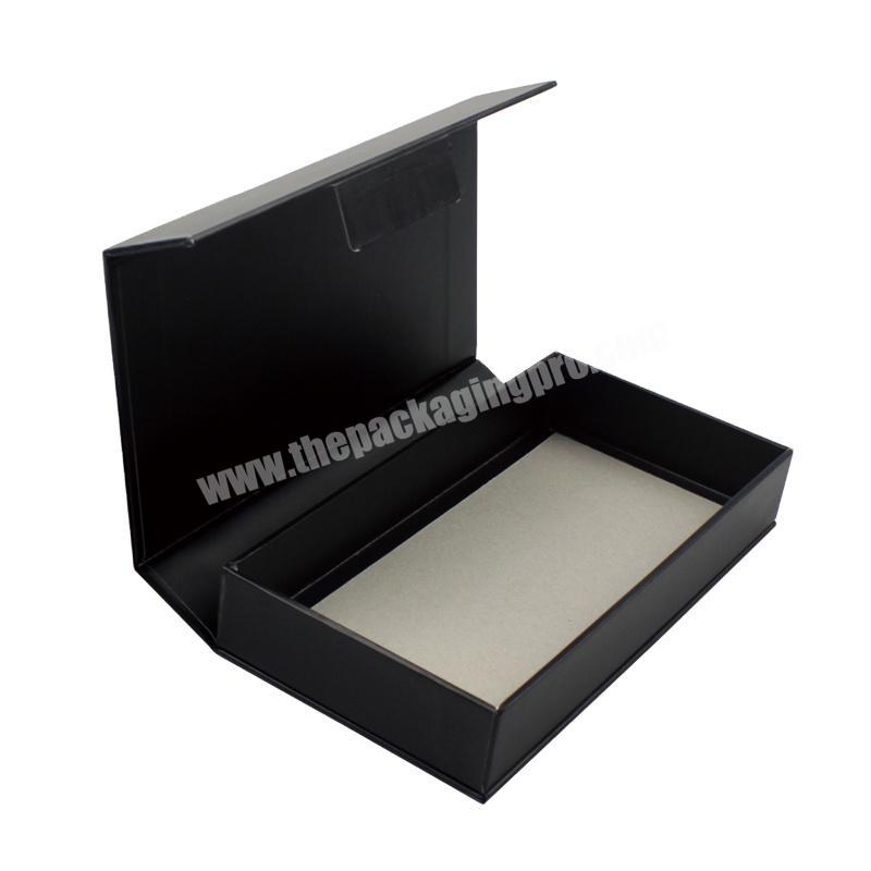 Friendly Recycled Paper Packaging Boxes Magnetic Closure Flap Gift Cardboard Box For Cosmetics