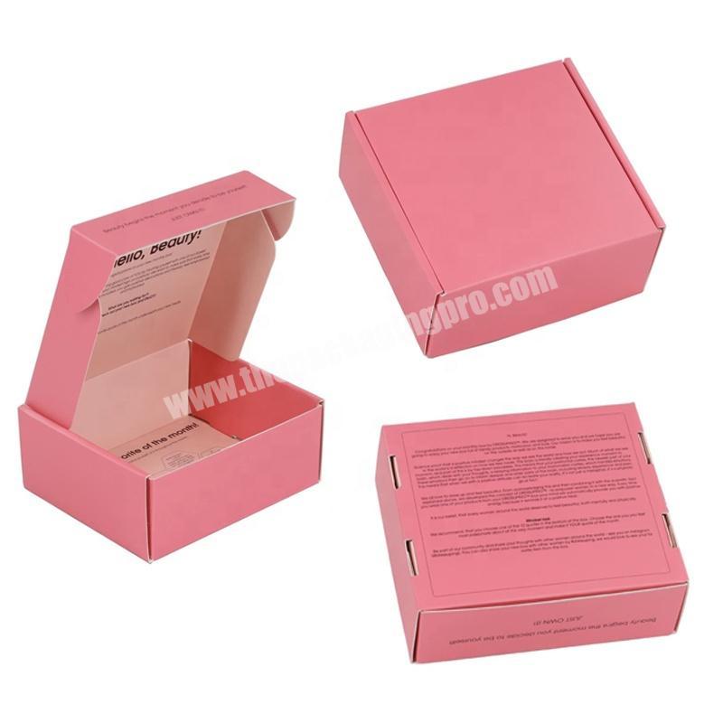 Fully Automatic Corrugated Carton Paper Packaging Clothes Gift Box Packaging with LOGO