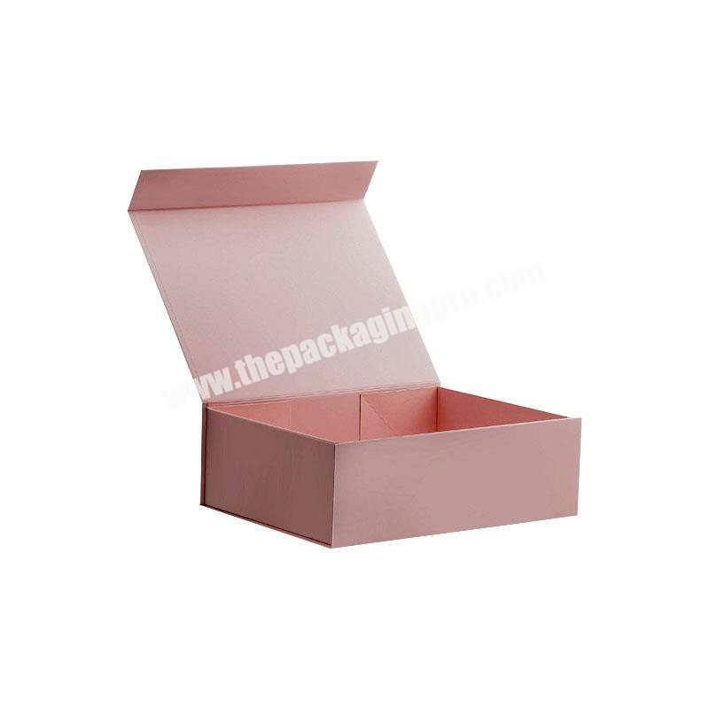 Gift Box Wedding Dress Shirts Shoes Magnetic Packaging Box Clothes with Ribbon Custom Logo Luxury Eco Friendly Folding Huaisheng