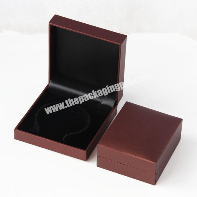 Gift Leather Watch Case Box Grey Cardboard+ Pillow+ Glass Window Custom Handmade Fashionable Luxury Black PU Leather +800gsm