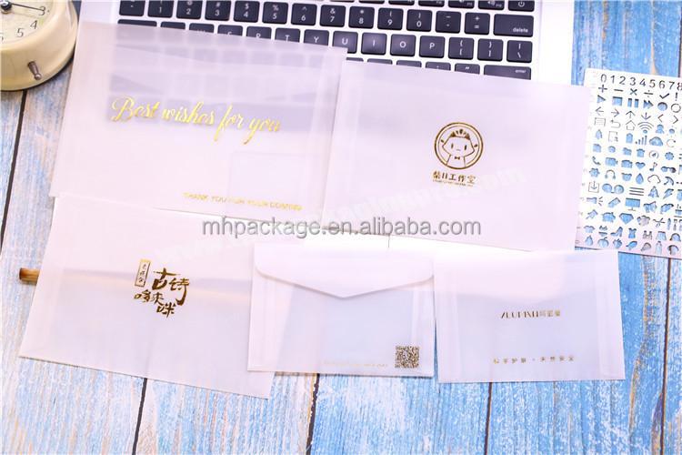 Transparent Paper Envelope, Fancy Glassine Paper Stamp Packing Envelope  With Transparent Looking, Fancy Glassine Paper Envelope, High Quality  Envelope, Transparent Envelope - Buy China Wholesale Transparent Paper  Envelope $0.14