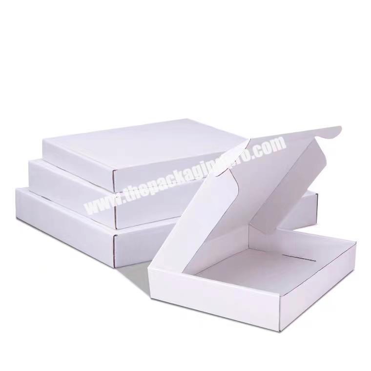 Good Price White Kraft Boxes Custom Drawer Gift Apparel Dresses Packaging Paper Card Box