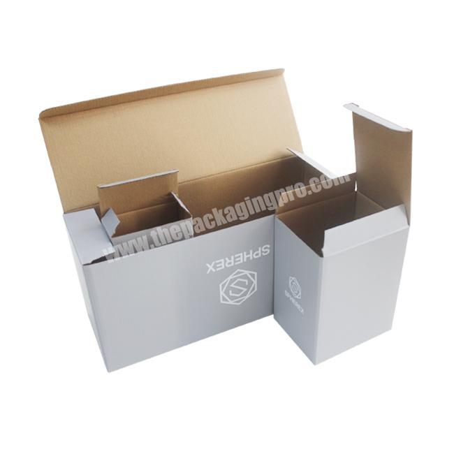 Guangzhou Wholesale Factory Custom Corrugated Paper Box Recycled Colored Gift Boxes Shipping Cloth Boxes With Logo