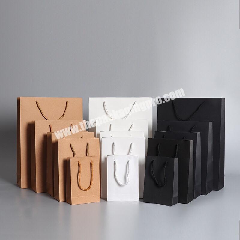 Custom Fashion With Logo Print Cosmetics Luxury Gift Shopping Paper Bags With Button