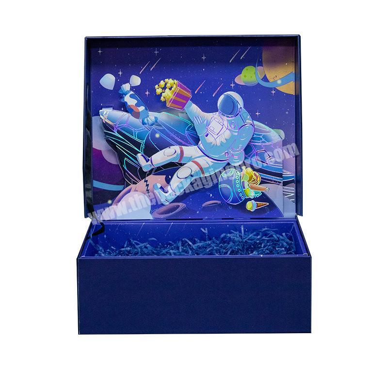 Heaven and Earth Cover Gift Box Astronaut Boy's Birthday Gift Box