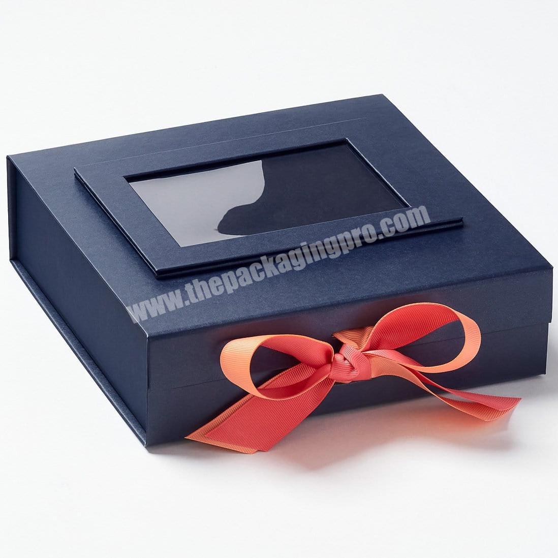 High Quality Custom Logo Paper Packaging Foldable Gift Box with Magnet Lid