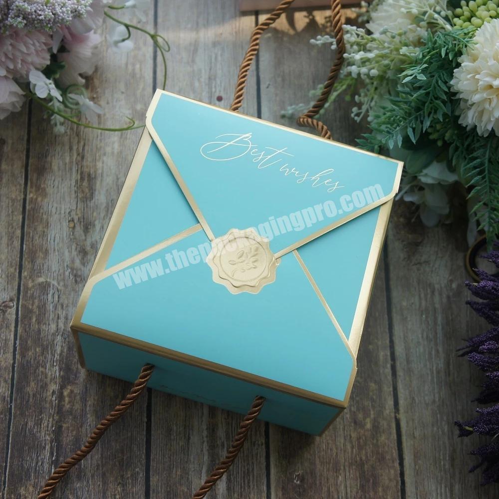 High Quality Low Price Gift Chocolate box Custom Printed Cookie Macaron Candy Wedding Birthday Party Gift Box Luxury Gif