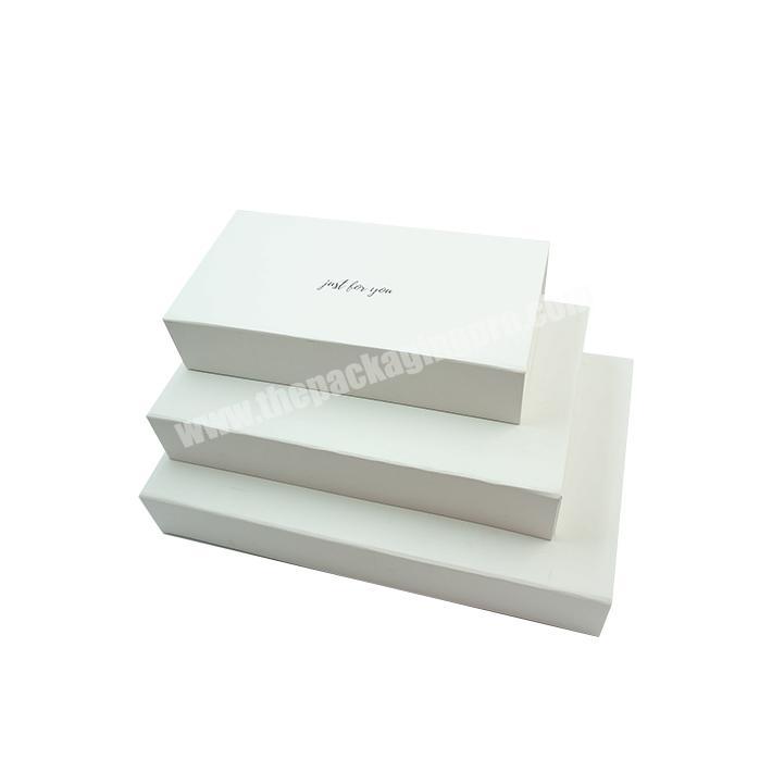 High Quality UV Gift Packaging Box for Robe De Mariage Box Coated Paper for Wedding Use Custom Various Size UV Coating Vanishing