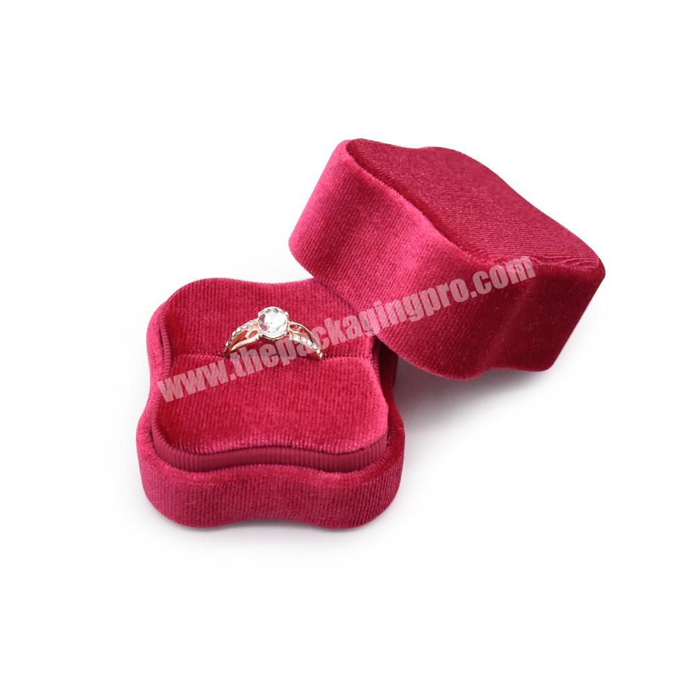 High quality Quadrilateral necklace earring bracelet couple ring jewelry display packaging box with rounded corners