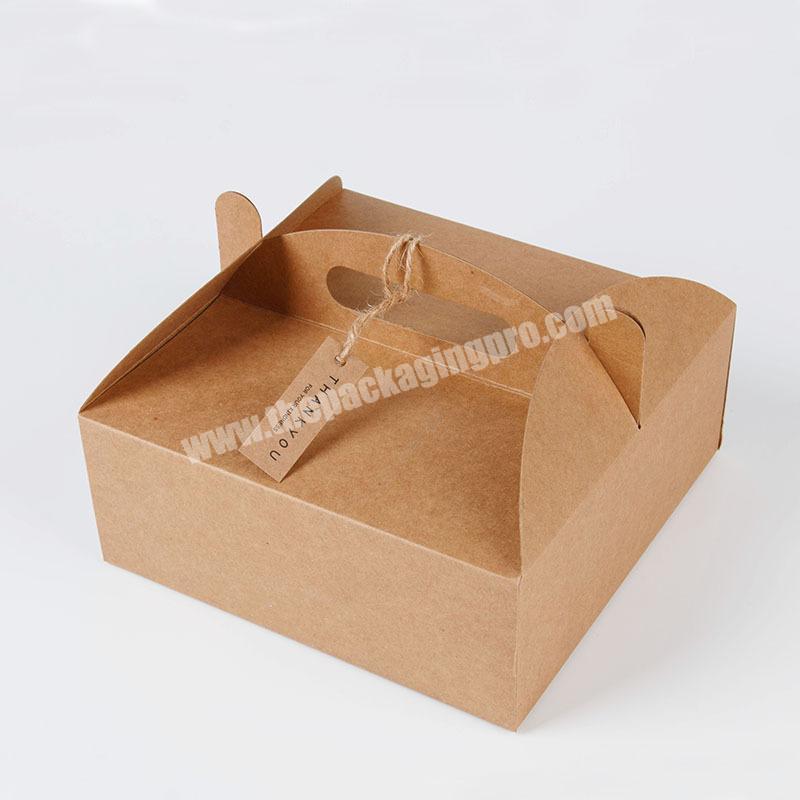 High quality pizza boxes with logo with handle 10x10 pizza boxes