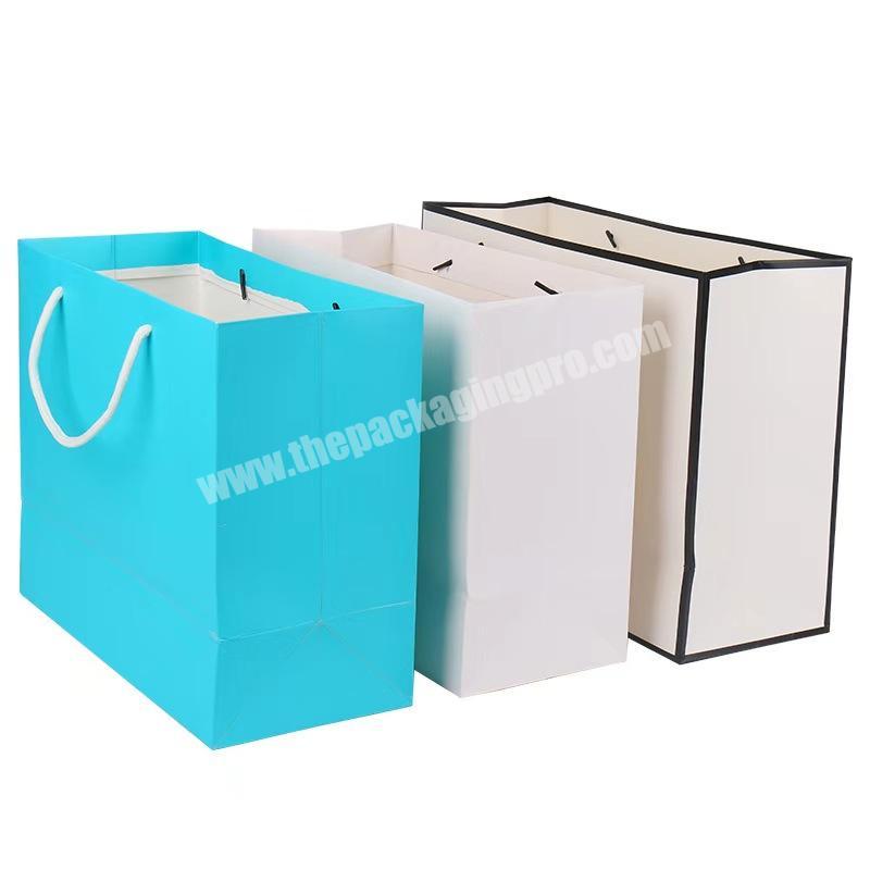 High quality professional paper bag custom luxury shopping paper bags