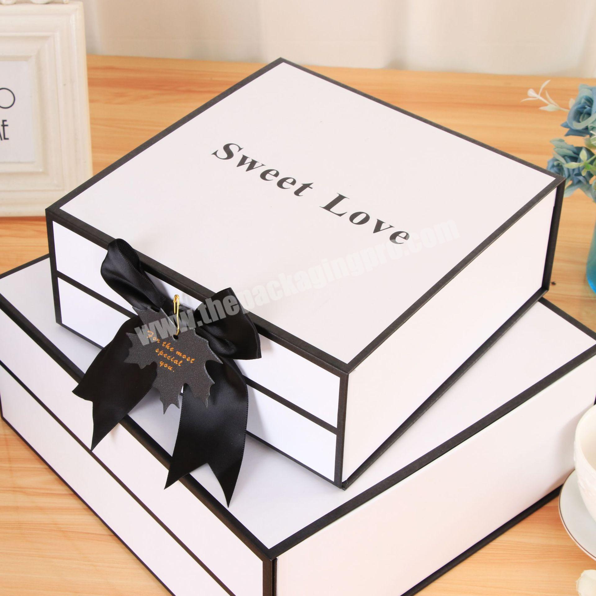 High quality white paper box packaging paper drawer jewelry papers a4 box