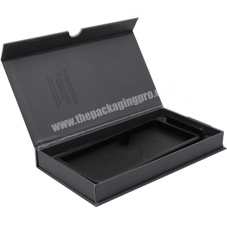 Hot Sale Cheap Price Black Corrugated Box Packaging Custom Logo Consumer Electronics Magnetic Closure Packaging Boxes