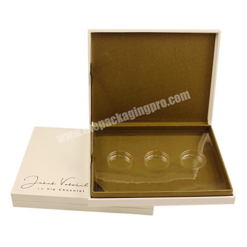 Hot Selling Custom luxury gift packing fancy craft chocolate packaging paper boxes