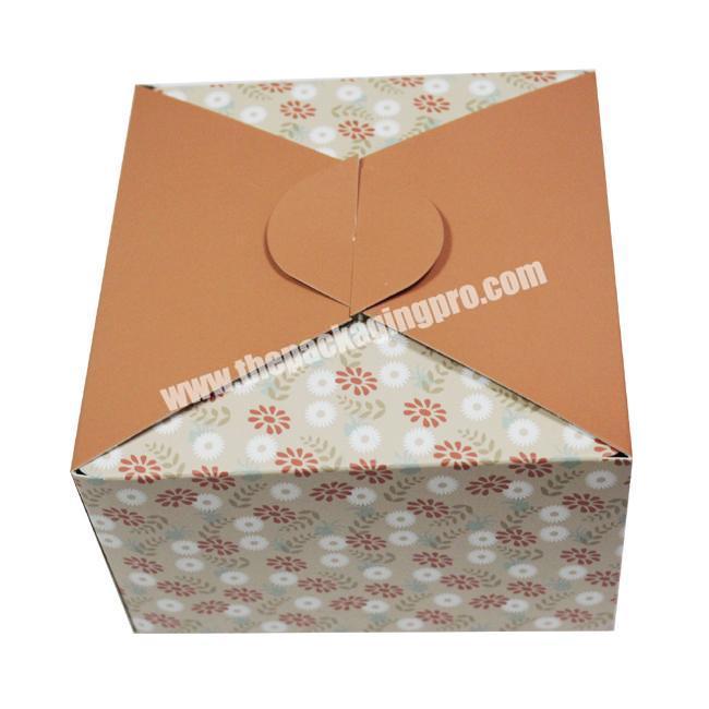 Huaisheng Luxury free design Cupcake Cookie Packaging Cake Boxes In Bulk