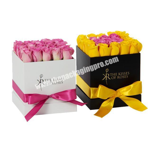 Huaisheng Luxury free design Khaki Flower Box Custom Packaging