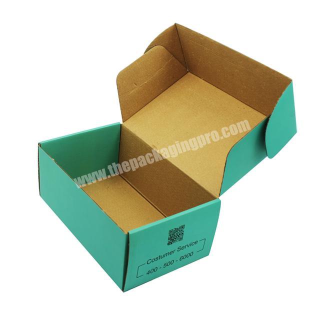 Huaisheng e flute custom logo corrugated mailers  shoe storage gift boxes wholesale canada