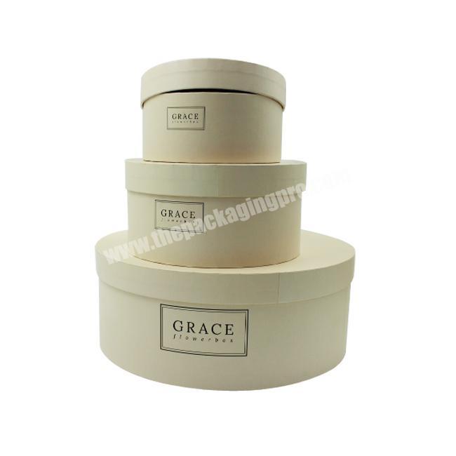 Huaisheng luxury gift Round Hat Face Cream Face Mask Packaging cosmetic storage box