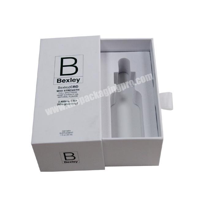 Huaisheng recycled custom olive oil bottle competitive price cosmetic gift set packaging paper drawer box