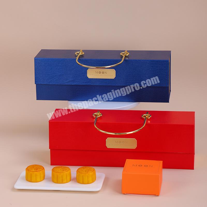 Ins popular premium paper mooncake gift storage box Luxury 