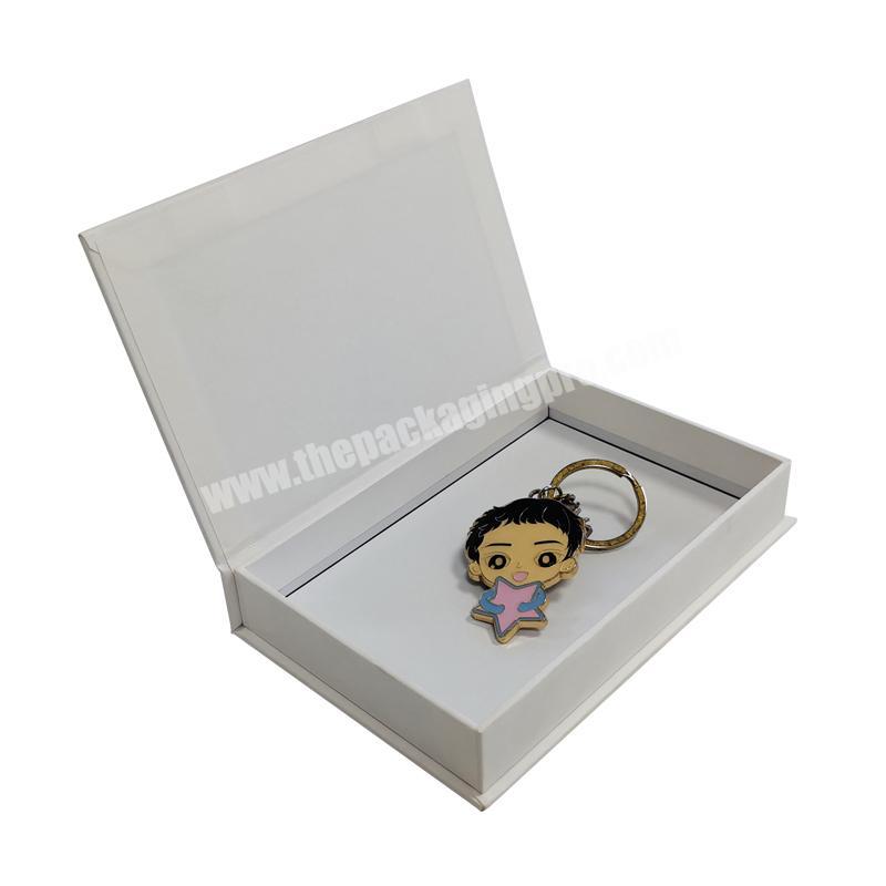 Keychain Credit Card Seal Wax Stud Usb Customized White Magnetic Gift Box
