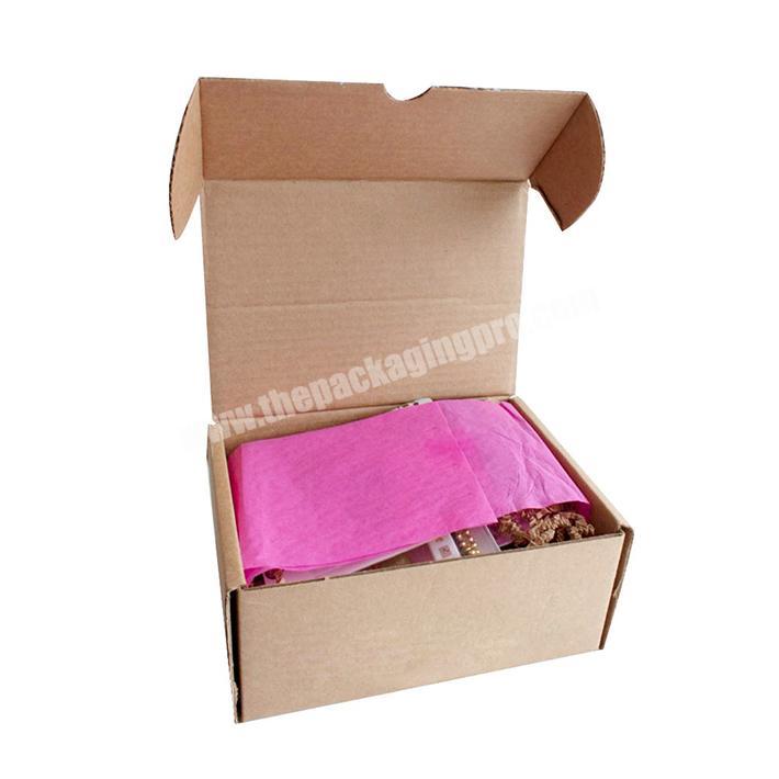Kraft Folding Mailer Boxes Brown Corrugated Paper Accept,accept Cygedin Other Country Corrugated Board Customized-000769