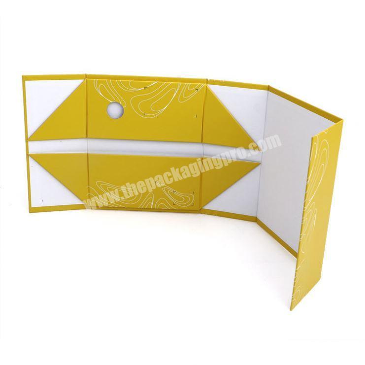 Large Luxury Custom Logo Magnetic Closure Foldable Rigid Cardboard Paper Gift Packaging Shoe Box
