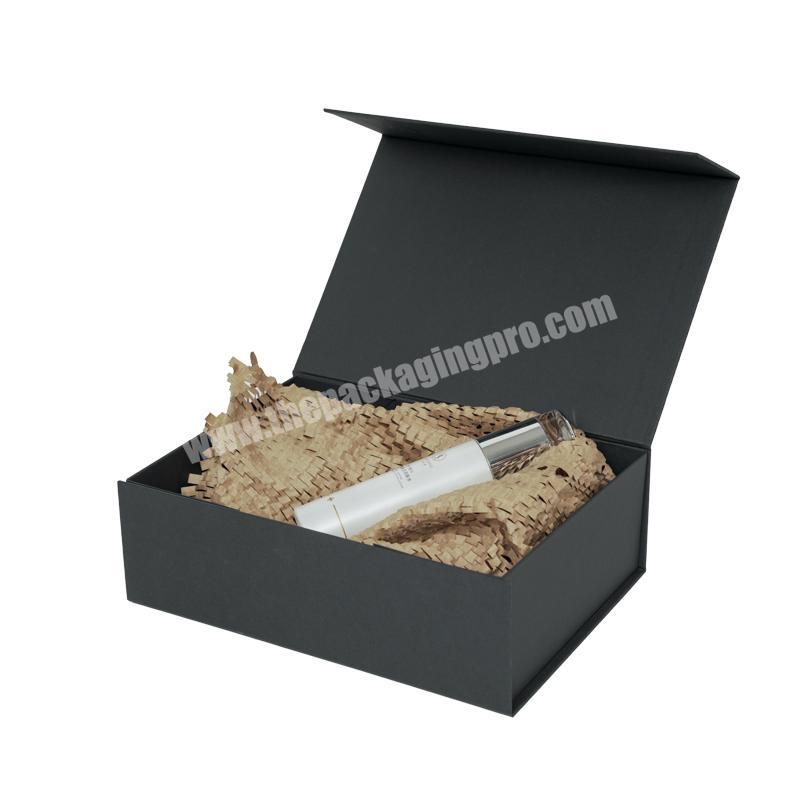 Lipack 2022 New Custom Logo Printed Hair Extension Packaging Boxe Luxury Wig Magnetic Closure Rigid Paper Box