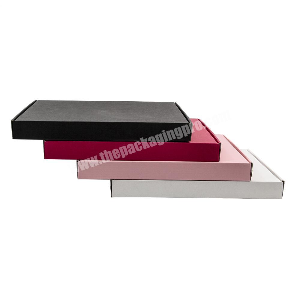 Lipack Biodegradable Paper Corrugated Shipping Box Cardboard Folding Boxes For Dresses
