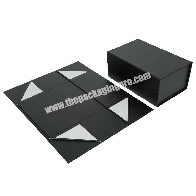 Lipack Custom Luxury Cosmetic Logo Printing Gift Packaging Paper Box Foldable Magnetic Gift Box