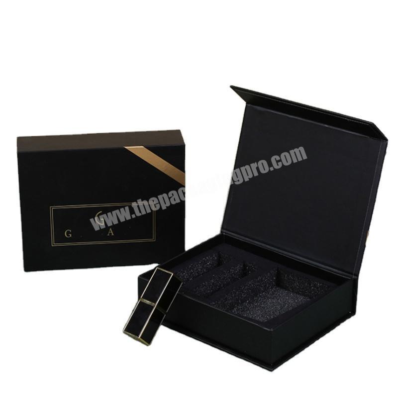 Lipack Cosmetic Bottle Packaging Cardboard Box Magnetic Gift Kraft Shipping Boxes Custom Logo For Cosmetics Skincare