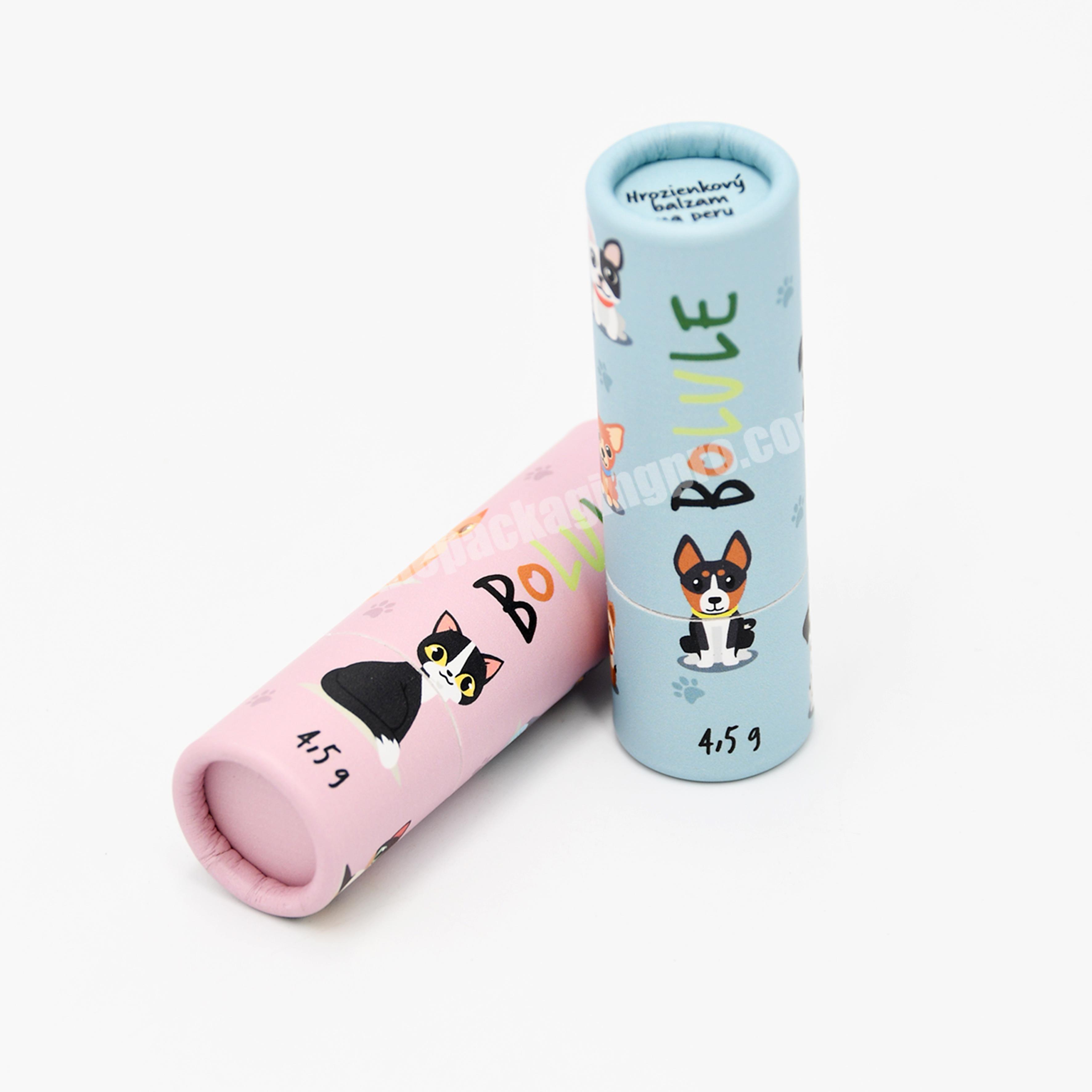 Lipstick Tube Packaging customized  Pink Empty Tube Luxury Lipgloss Packaging