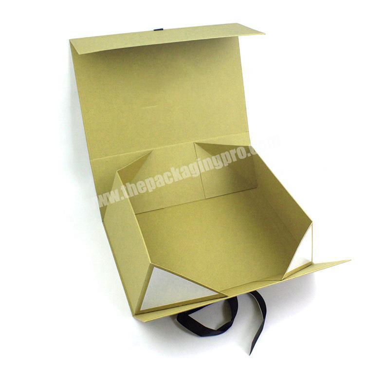 Low Moq Luxury Magnet Box Cover Lid Closure Black Folding Collapsible Gift Necklace Box Magnet Wholesale