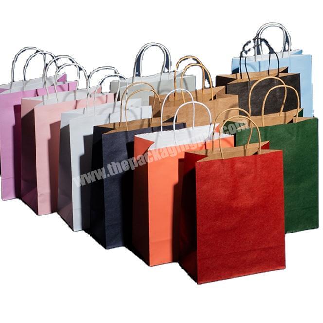 Low Prices Wholesale Good Quality Kraft Paper Bags With Logo For Gift  Shopping Clothing  Bags Packaging