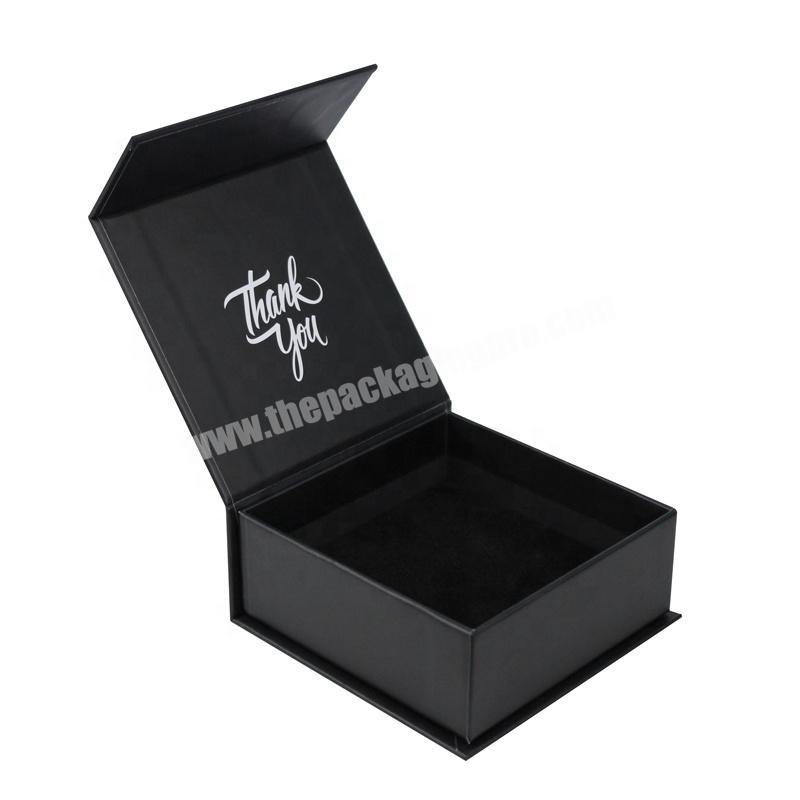Luxury Black Book Shape Box White Crown Embossed Empty Perfume Bottle Gift Packaging With Suede Cover EVA Tray